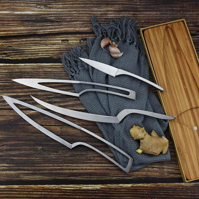 Elegant and beautiful nesting knives for modern kitchen