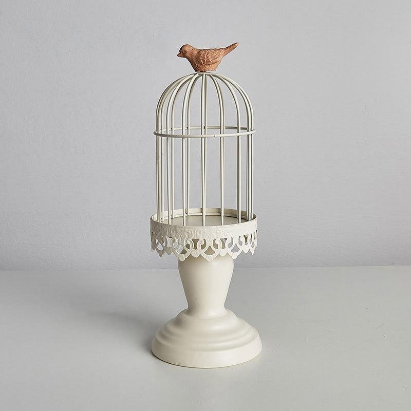 Birdcage Candle Holder - Candle Holders - YALA LIFE