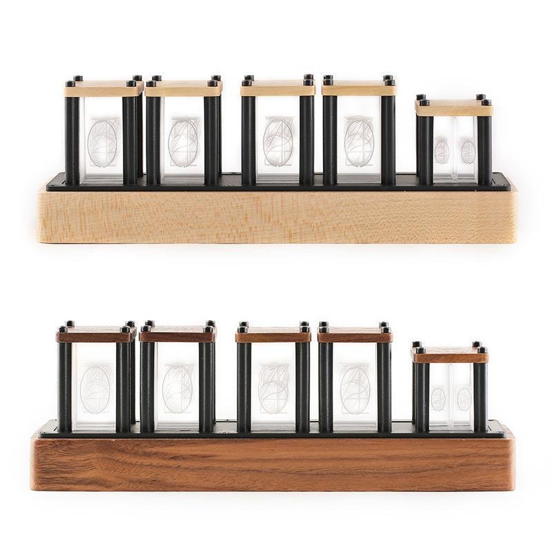 Electra Imitated Glow Tube Clock - Desk &amp; Shelf Clocks - YALA LIFE