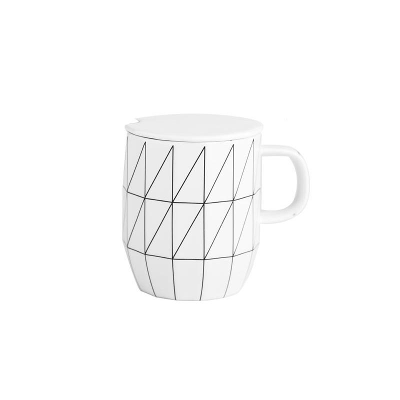 Kingbird Zigzag Stripes Mug - Mugs - YL Design