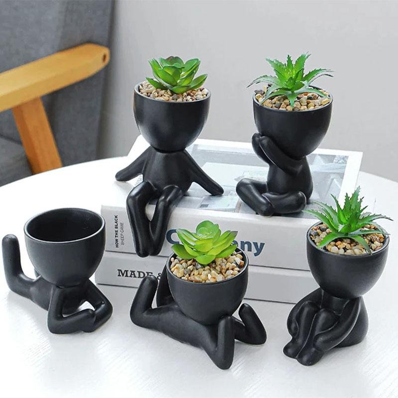 little plant pots Little Buddies Flower Pots