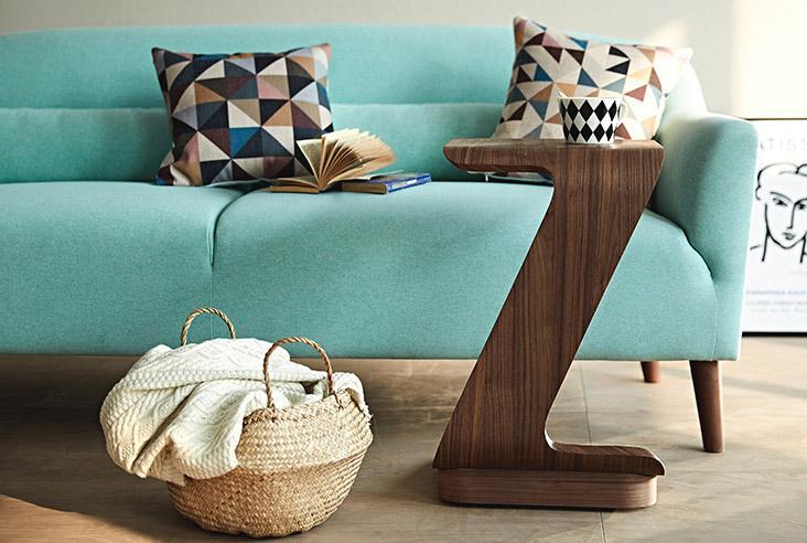 Morein Curved C-Shaped Accent Table - Accent Tables - YALA LIFE