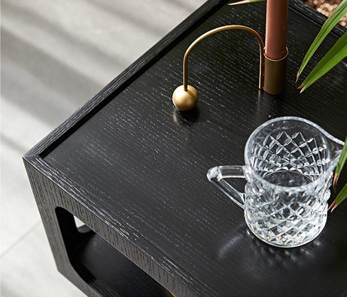 Morein Square Frame Accent Table | Designer Side Table