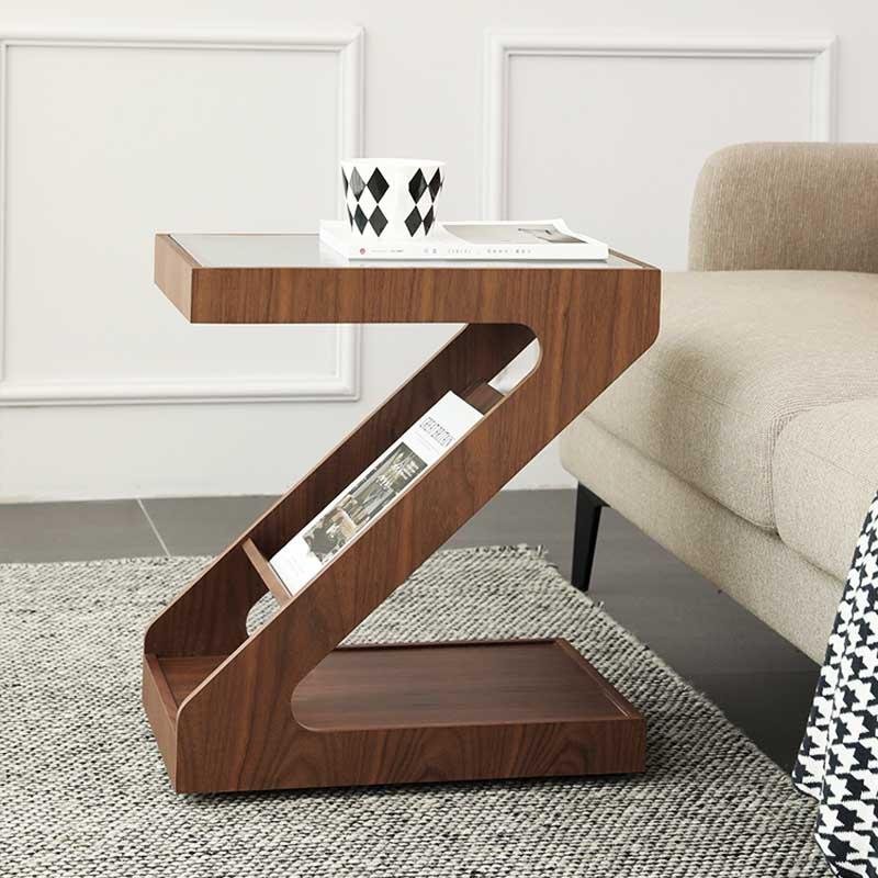 Morein Z-Shaped End Table - End Tables - YALA LIFE