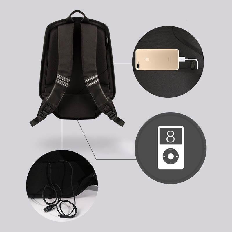 Shield Motorcycle Music Backpack - Backpacks - YALA LIFE