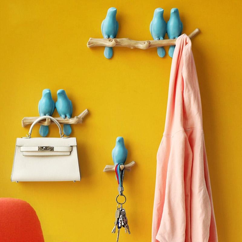 MITLOXX Decorative Wall Hooks, Bird Hooks Wall Mounted, India